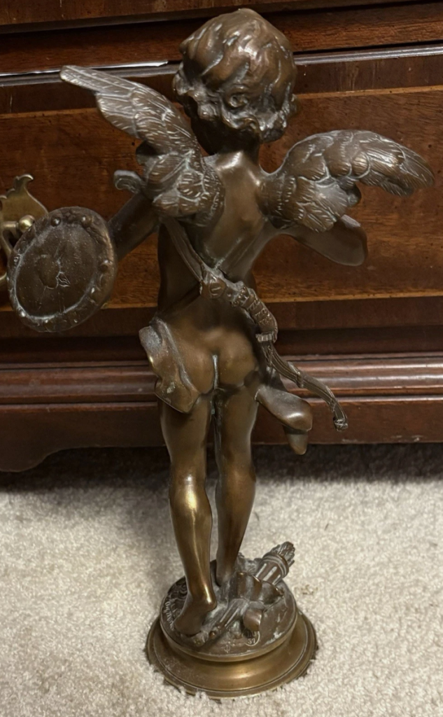 Antique Bronze Figurine, Late 19th Century European Craftsmanship