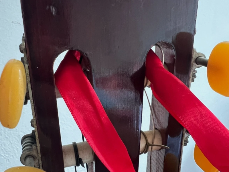 Vintage Acoustic Guitar, Handmade 1970s Model